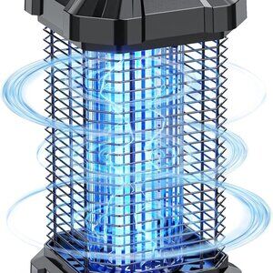 Jawlark Bug Zapper Outdoor, Mosquito Zapper, 3 Prong Plug in Electric Fly Zapper